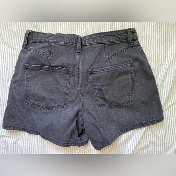 Black Denim Shorts NWOT - Picture 3 of 5